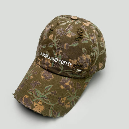 Camouflage Flowers Star Letter Embroidery Baseball Hats