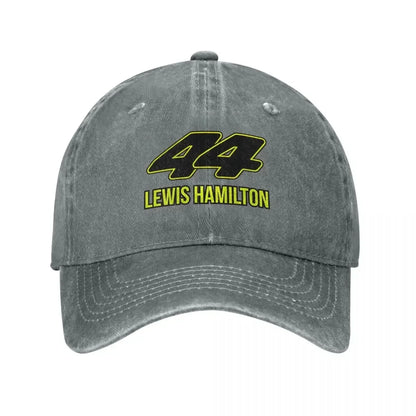 44 Lewis Baseball Cap For Unisex Men Top Racer Vintage Baseball Caps