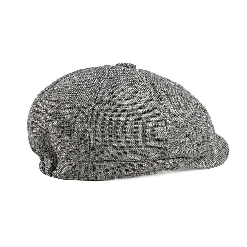 Adjustable Flat Cap Beret Irish Hats Newsboy Cap For Male Cabbie Hunting Cap