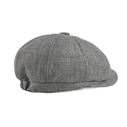 Adjustable Flat Cap Beret Irish Hats Newsboy Cap For Male Cabbie Hunting Cap