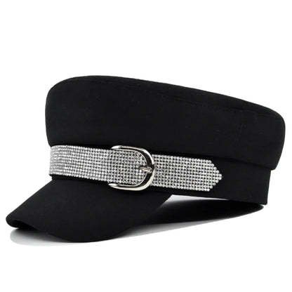 Women's Vintage Octagonal Beret, Newsboy Hat