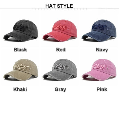 Y2K Style 3D Embroidery Baseball Cap Unisex Outdoor