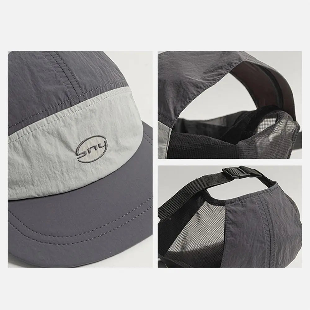 Sunshade Mesh Baseball Hats Letter Embroidery Quick Drying Sun Visor Cap