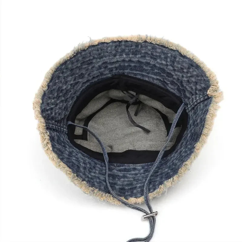 Cotton Print Bucket Hat Fisherman Hat
