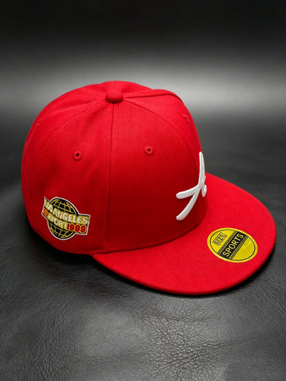 Classic Letter Embroidered Snapback Cap