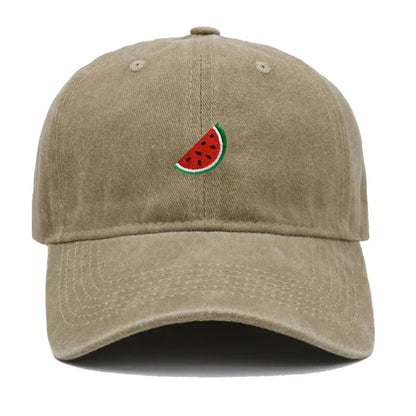 Printed Watermelon Baseball Cap Men's Women's