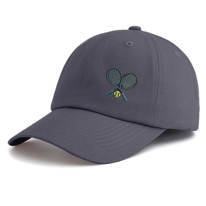 1pc Tennis Print  Baseball Cap for Adults