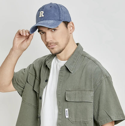 Spring High Quality Soft Top Cotton Large Baseball Hat Ladies Plus Size Sun Cap Man