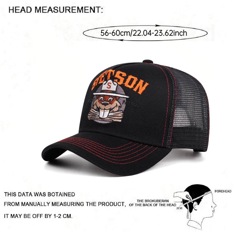 Hat Stetson Groundhog Net Hat Baseball Hat