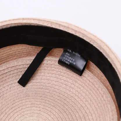 2026 Spring New Premium Papyrus Fedoras Hat Thin Painter's Hat Japanese