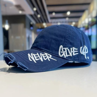 Casual Washed Cotton Baseball Cap