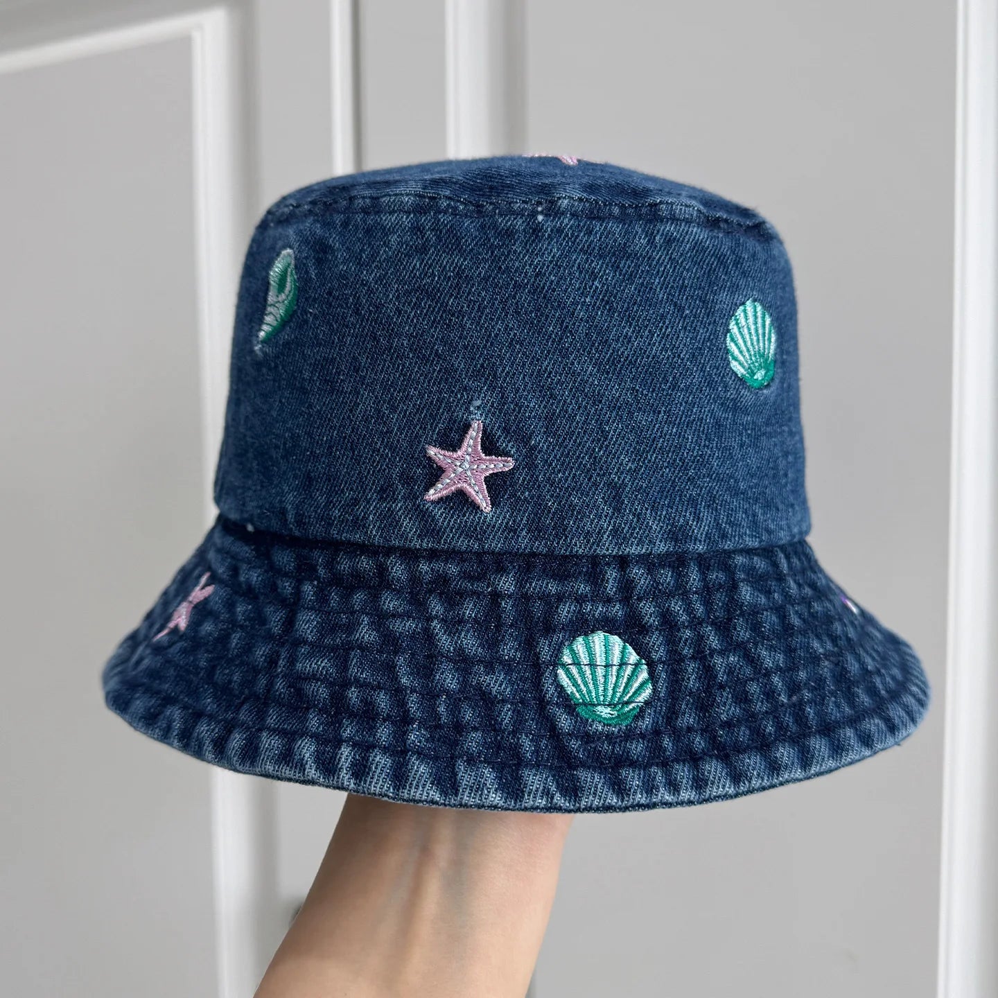 2026 New Summer Denim Bucket Hat For Women