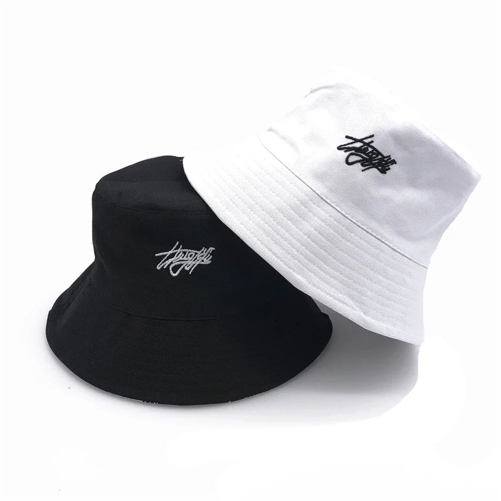 Double-sided Fisherman Bucket Hat for Men Women Summer Unisex Fashion Cap