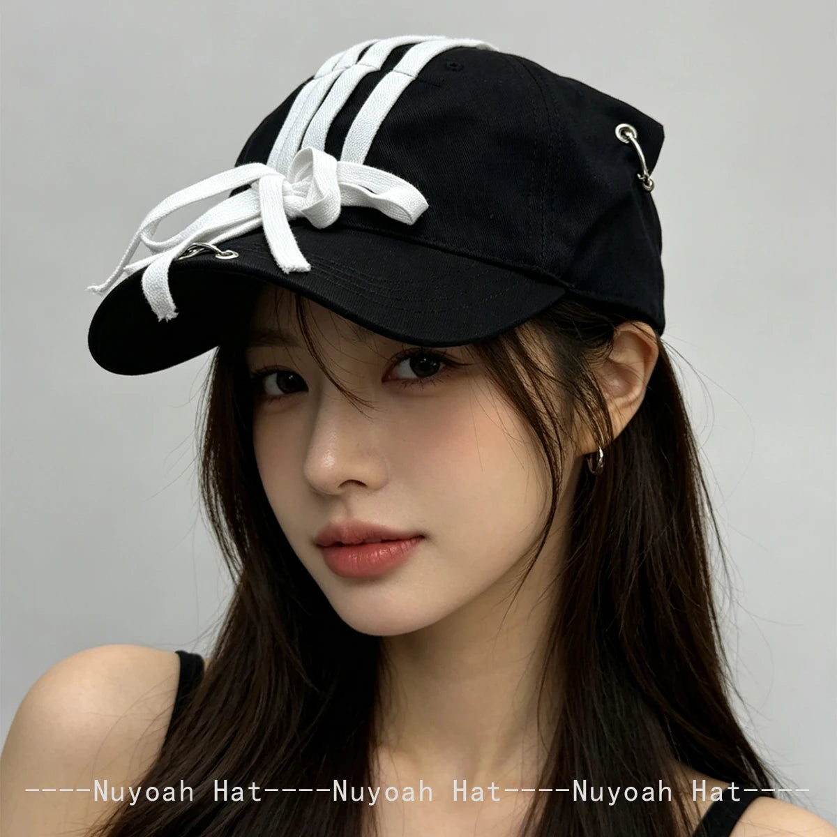Unisex Street Style Rivet Leopard Print Baseball Cap