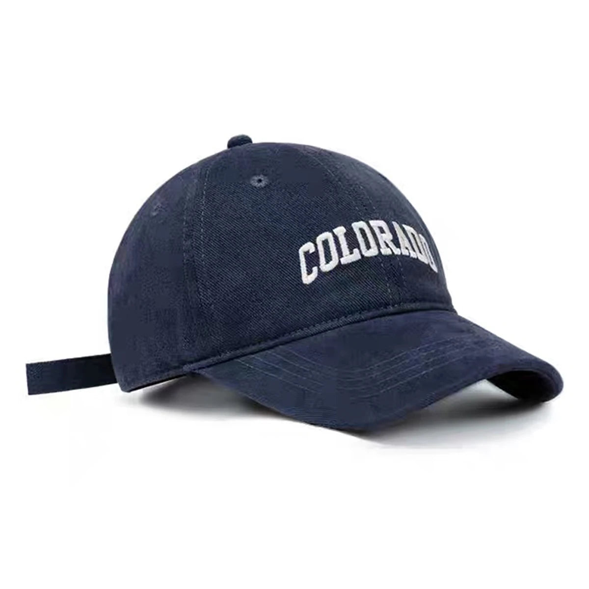 Unisex Colorado Letter Embroidery Baseball Caps Spring Autumn