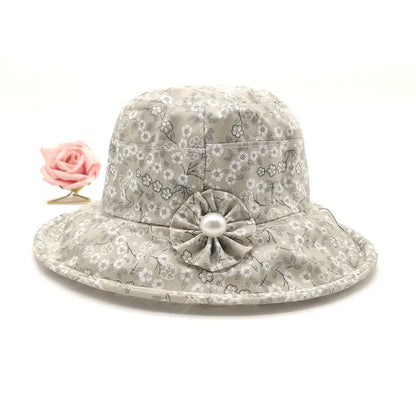 Fashionable And Casual Old Lady's Cloth Hat