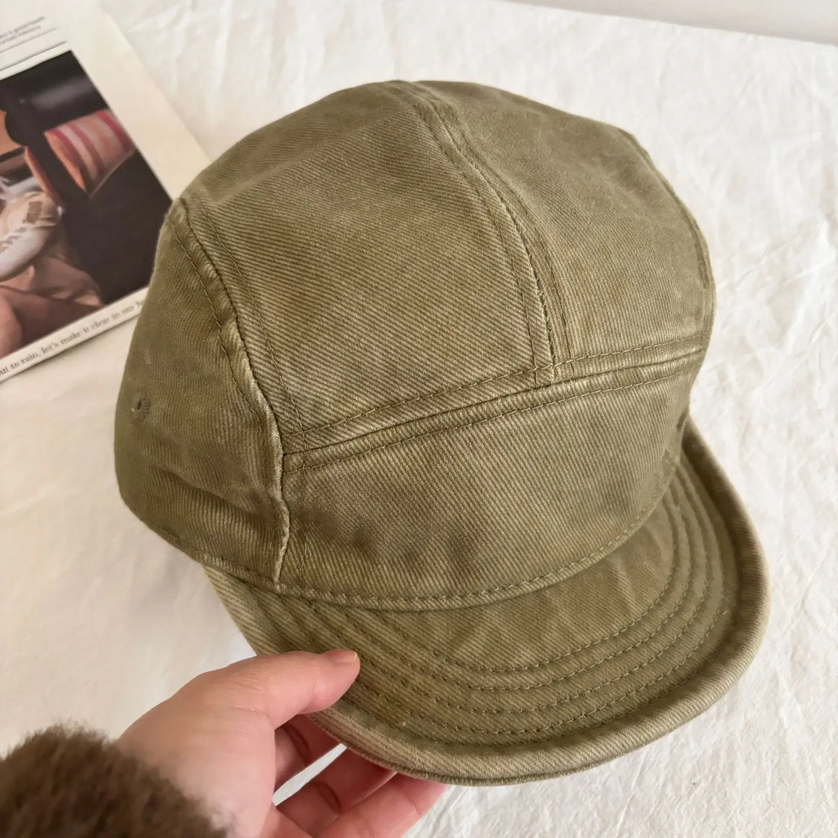 Custom Logo 5 Panels Baseball Cap Men