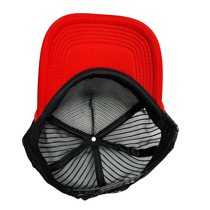 Unisex 3D Printed Baseball Cap Breathable Mesh Trucker Hat Hip Hop Style Sun Hat for Outdoor