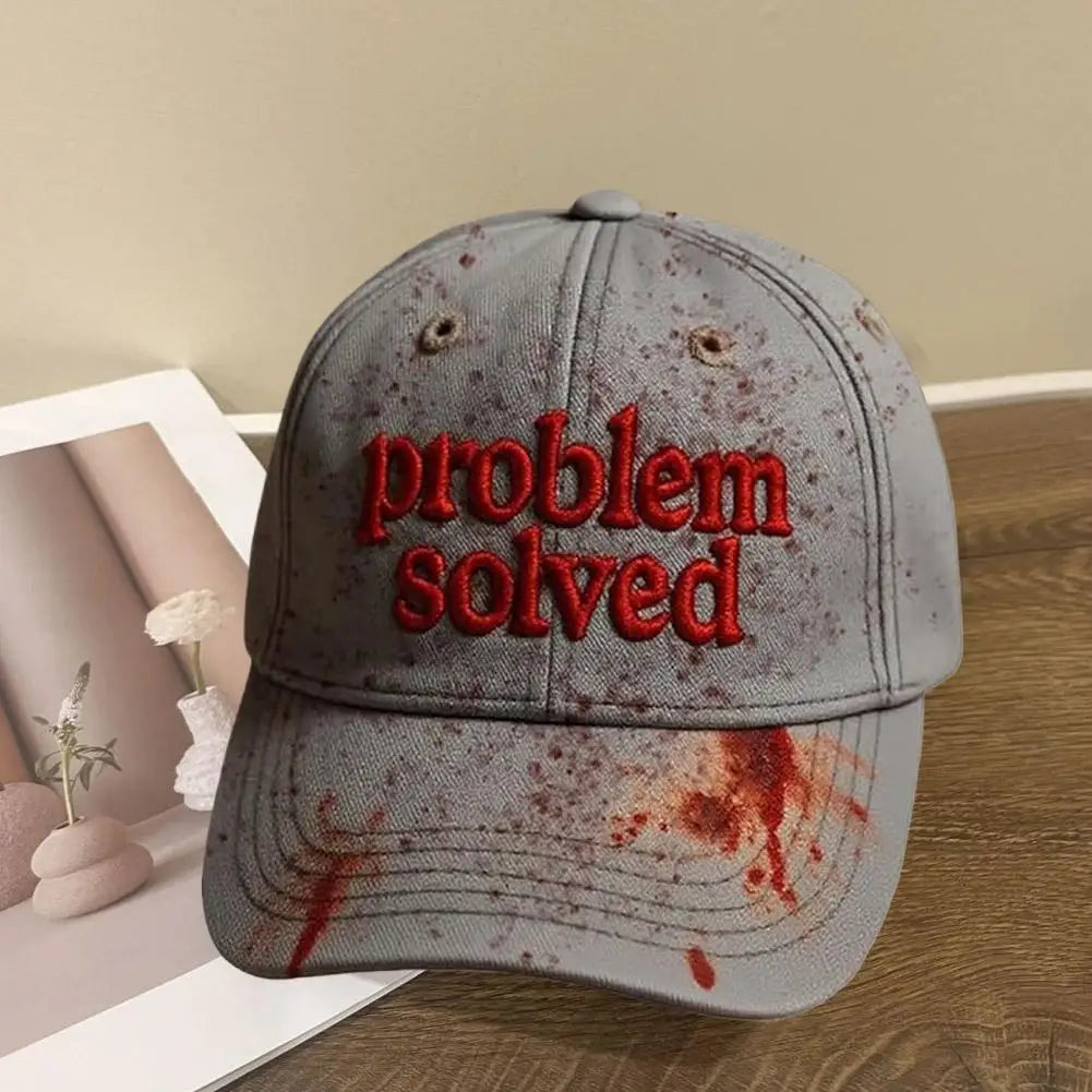 Bloody Baseball Caps For Halloween Parties Women Men