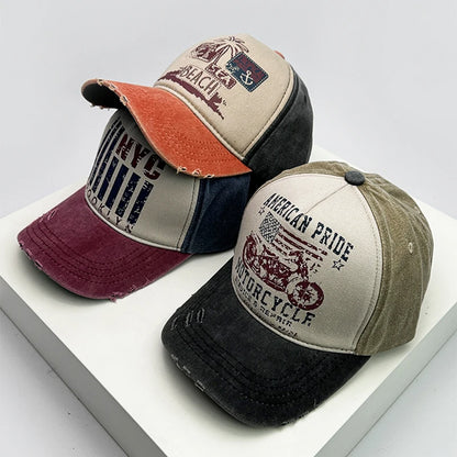 American Street Hip-Hop Snapback Caps Versatile Sunshade Outdoor