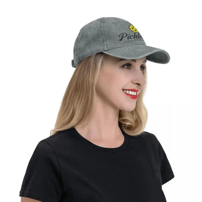 Pickleball Lover Enthusiasts Baseball Cap