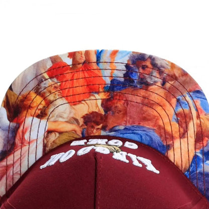 Fashion Brand KINGDOM COME CAP Red Wine Prayer Snapback Hat Summer Winter For Men Women Baseball Cap