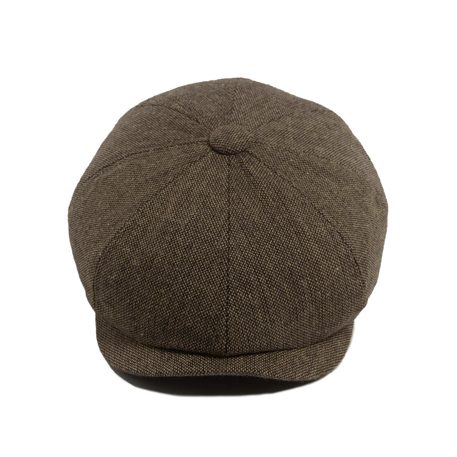 Spring Autumn Casual Beret Men Fashion Retro Newsboy Cap