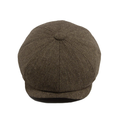 Spring Autumn Casual Beret Men Fashion Retro Newsboy Cap