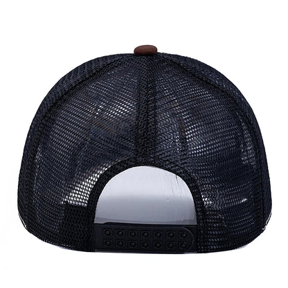 Unisex Baseball Cap Classic Vintage Car Pattern Mesh Cap Men And Women