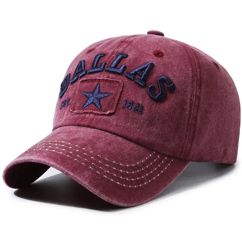 Unisex Washed Cotton Vintage Cap