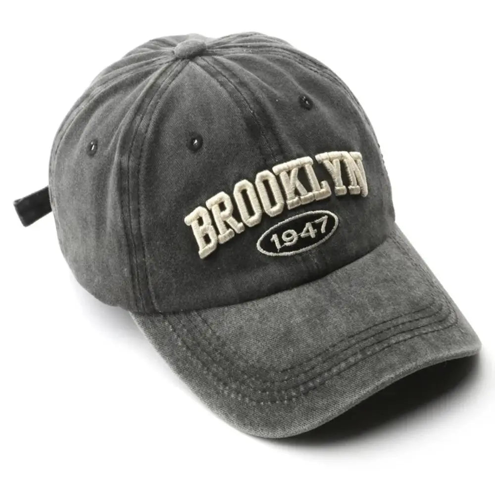 Gothic Street Punk Embroidery Baseball Caps