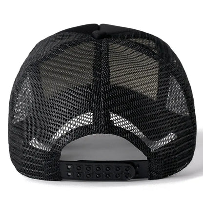 Unisex Cap Casual Plain Mesh Baseball Cap Adjustable