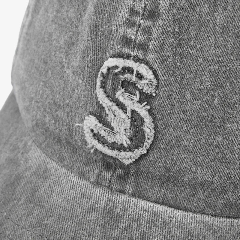 Men Washed Denim Baseball Cap