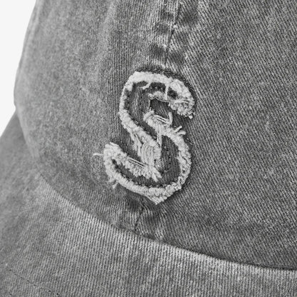 Men Washed Denim Baseball Cap