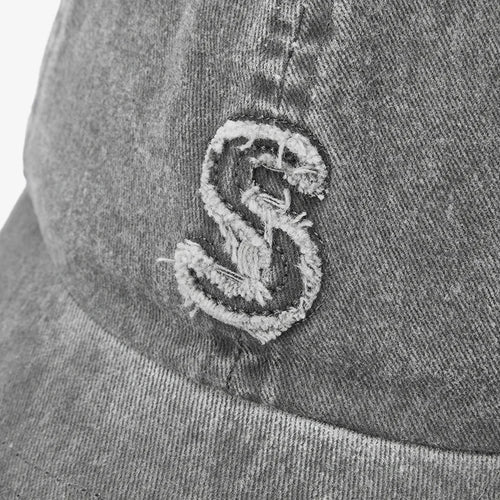 Men Washed Denim Baseball Cap