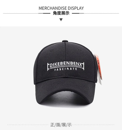 New Embroidered Baseball Cap Sunshade Sunscreen Fashion Trend Casual Travel In All Seasons