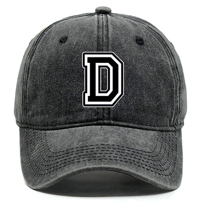 Popular Letters Print Baseball Caps Black Hat Gift Golf Dad Hat
