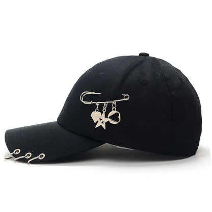 Punk Gothic Hip Hop Baseball Cap