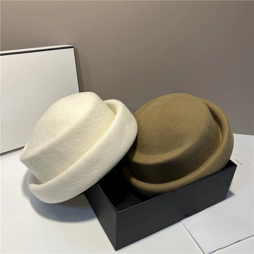100% Australian Wool Vintage Fashion Fedora Hat