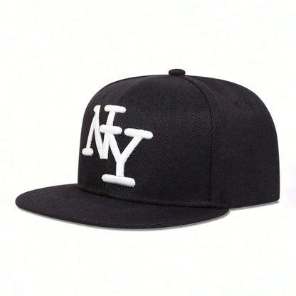 3D Letter Embroidery Snapback Cap