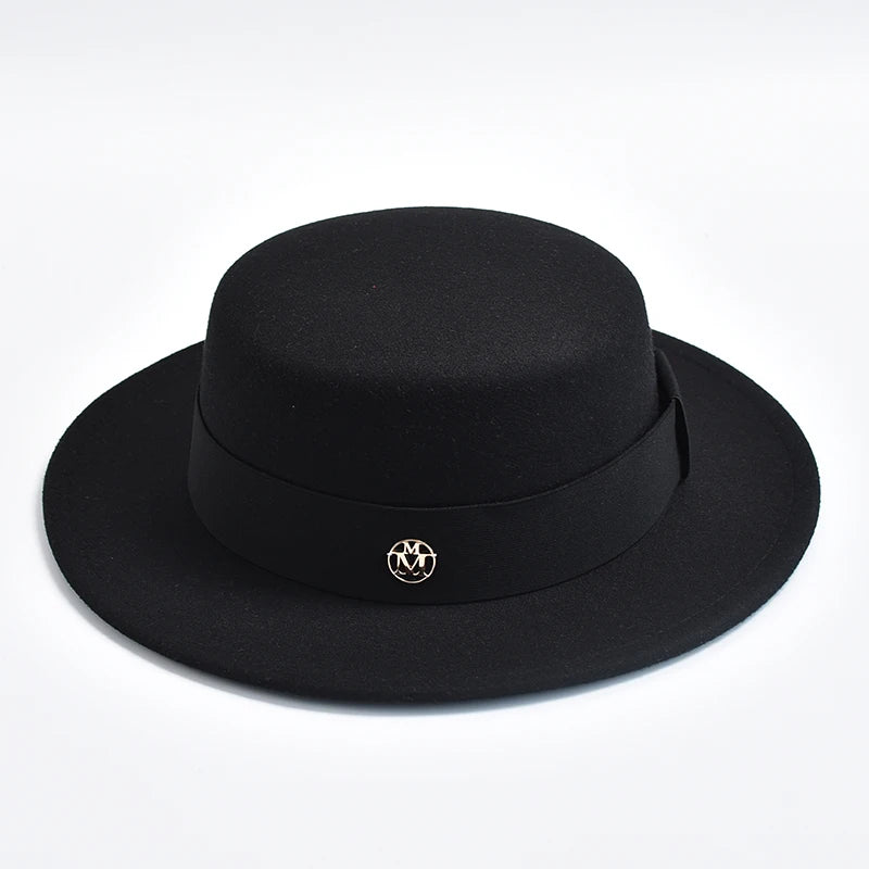 British Style Fedora Hats For Women Fashion Autumn Winter
