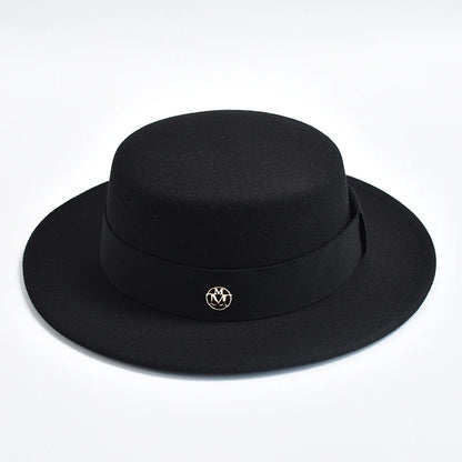 British Style Fedora Hats For Women Fashion Autumn Winter