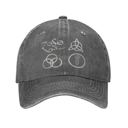 The Mother Ship Led Zeppelin Washed Baseball Cap