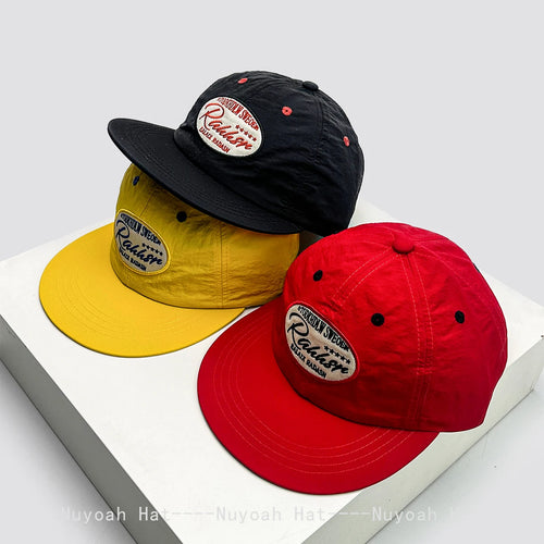 Quick Drying Embroidered Letters Baseball Hats