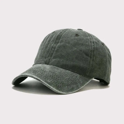 Spring Summer Cap Washed Cotton Baseball Cap Men Women