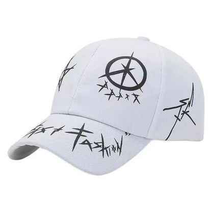 Unisex Letter Pattern Printing Snapback Baseball Caps Spring and Autumn