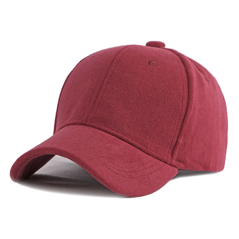 Suede Baseball Cap