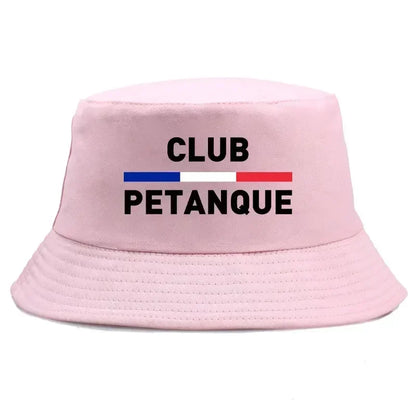 Fashion French Petanque Club Bucket Hat Unisex Adult Outdoor Sport Activities
