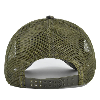 New Camouflage Mesh Baseball Cap For Men Women