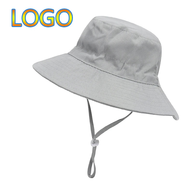 Custom Logo Uv Protection Children Bucket Hat